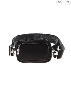 Topshop Small Black Nylon Bag
